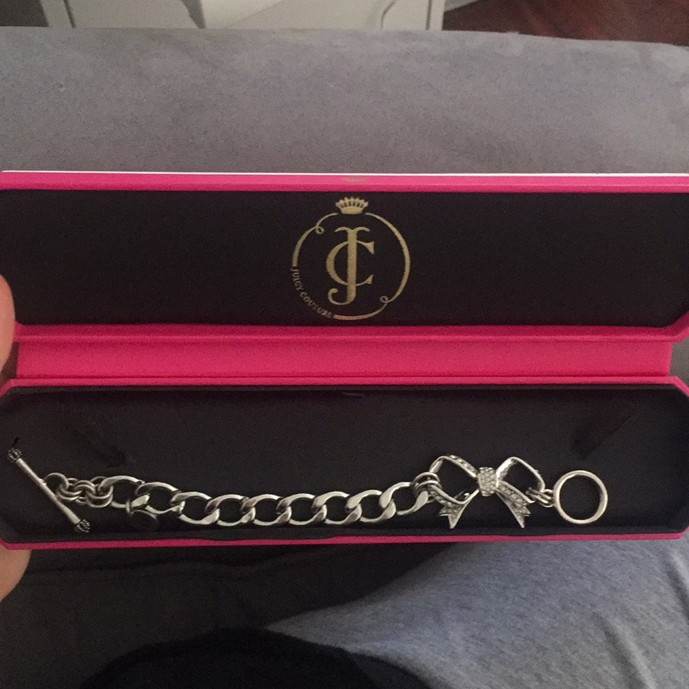 Juicy Couture bow bracelet